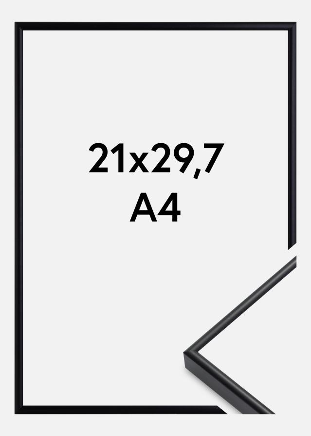 Cornice Visby Vetro acrilico Nero 21x29,7 cm (A4)
