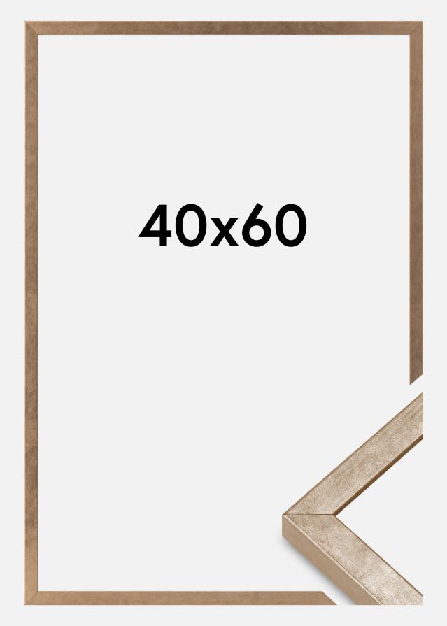 Cornice Ares Vetro Acrilico Ottone 40x60 cm