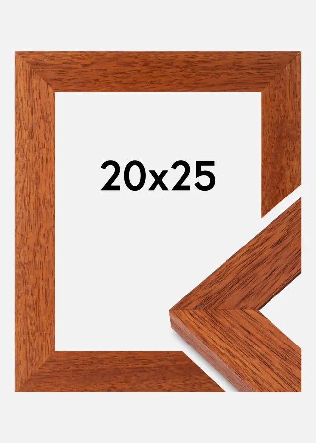 Cornice Juno Vetro Acrilico Ciliegia 20x25 cm