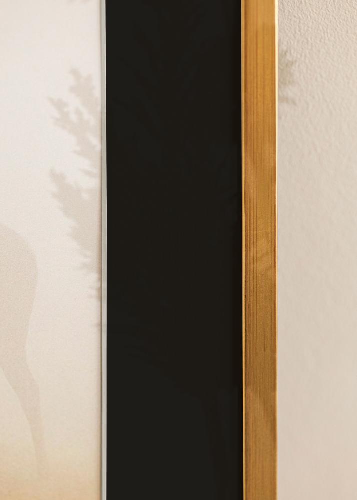 Cornice Edsbyn Oro 30x40 cm - Passe-partout Nero 8x12 inches