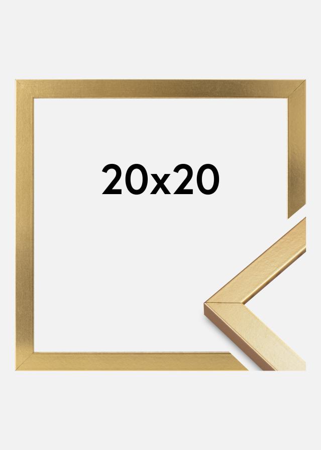 Cornice Minerva Acrilico Oro 20x20 cm