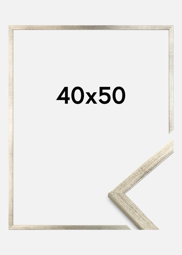 Cornice Galant Argento 40x50 cm