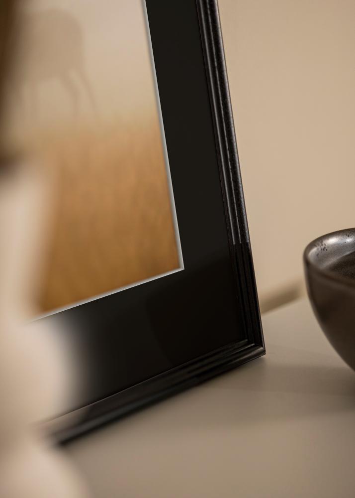 Cornice Horndal Nero 50x60 cm - Passe-partout Nero 14x18 inches