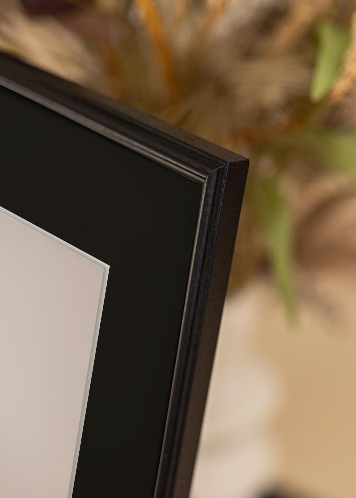 Cornice Horndal Nero 50x60 cm - Passe-partout Nero 14x18 inches