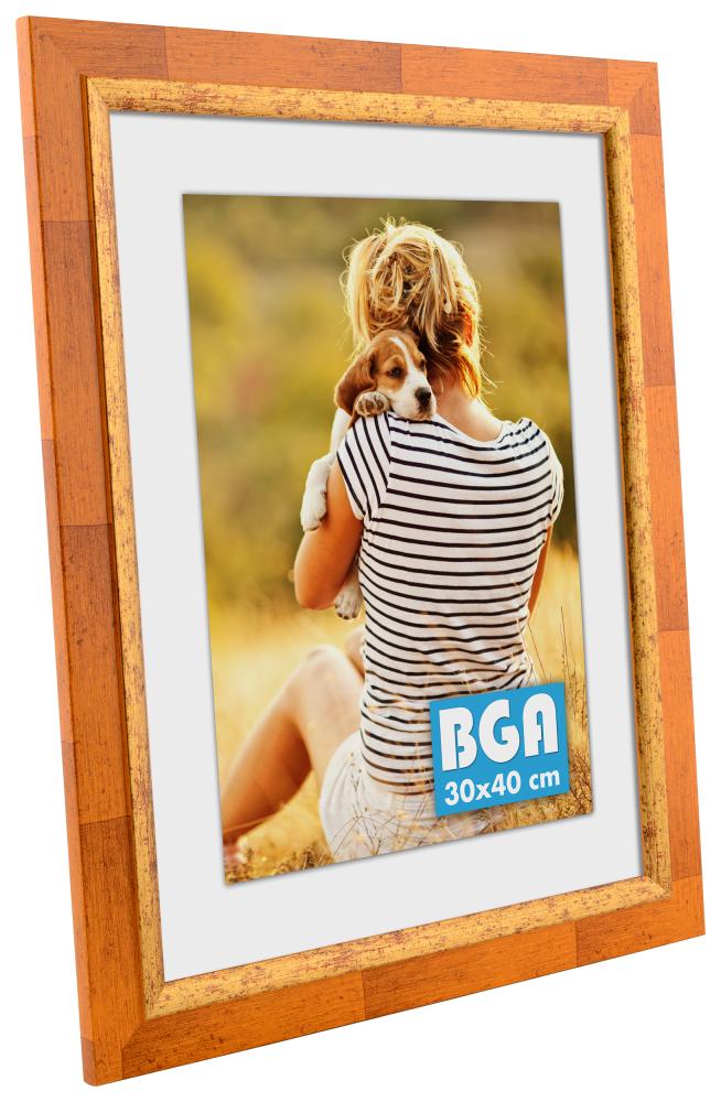 Cornice Färila Arancione - Dimensioni personalizzabili