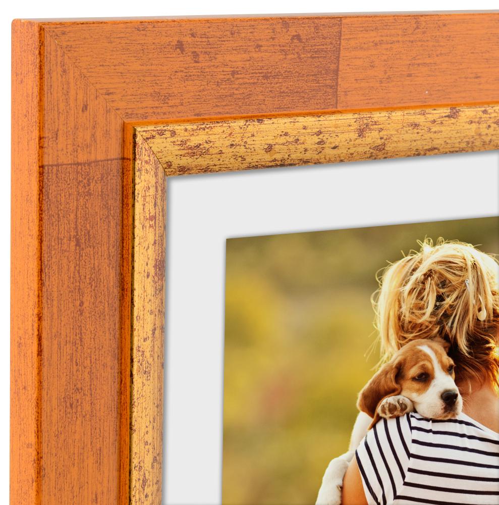 Cornice Färila Arancione - Dimensioni personalizzabili