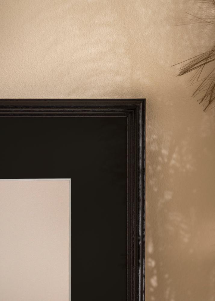 Cornice Horndal Nero 50x60 cm - Passe-partout Nero 14x18 inches