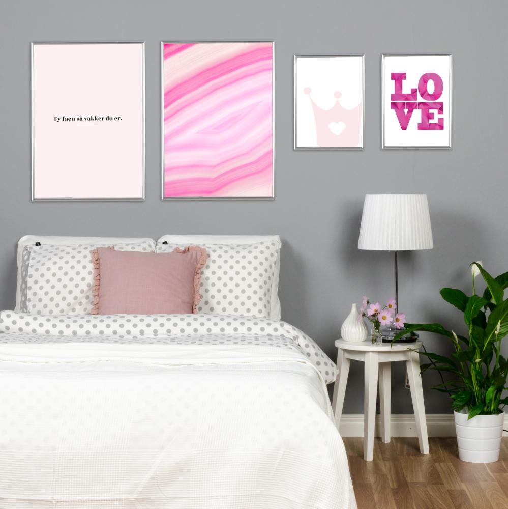 Cornice Decoline Argento 30x91 cm