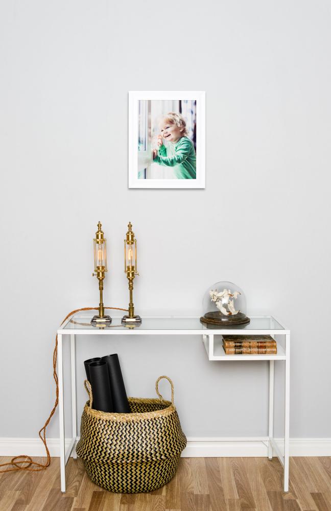 Cornice Charleston Bianco 30x40 cm