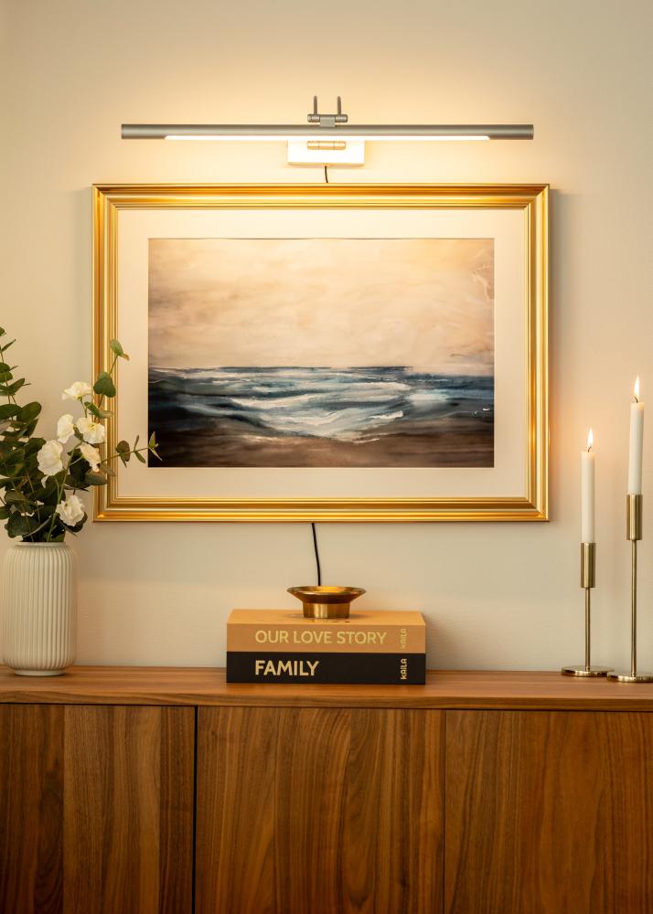 KAILA Lumos Illuminazione per Quadri 68 cm - Argento