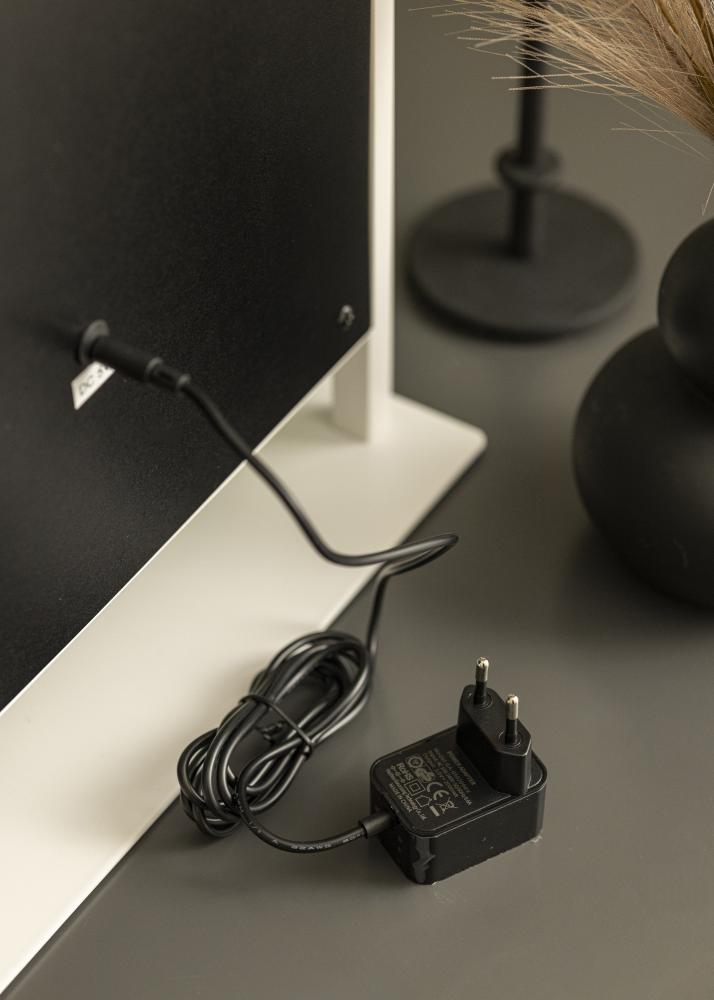 KAILA Specchio per trucco I Bianco - 36x47 cm