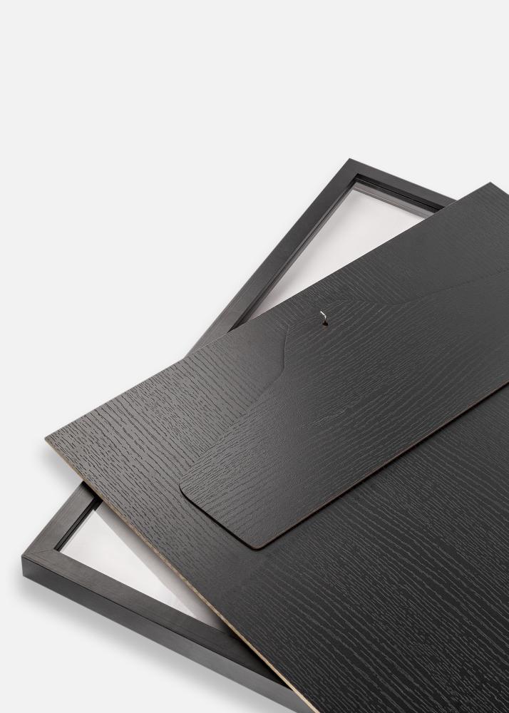 Cornice cad.ockholm Jersey Scatola Vetro acrilico Nero 60x90 cm