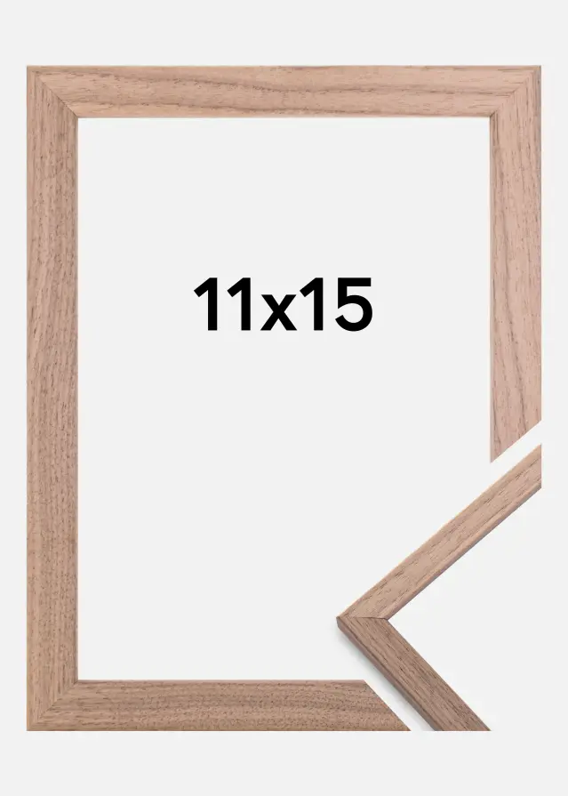 Cornice Edsbyn Noce chiaro 11x15 cm