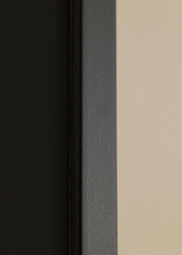 Cornice Edsbyn Nero 40x40 cm - Passe-partout Nero 10x10 inches (25,4x25,4 cm)