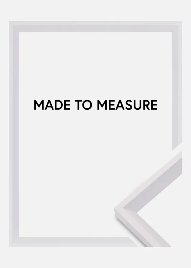 Cornice Globe Bianco - Dimensioni personalizzabili