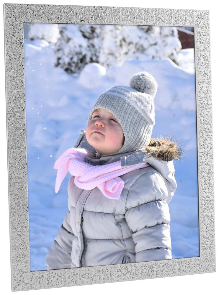 Cornice Glamour Argento - Dimensioni personalizzabili