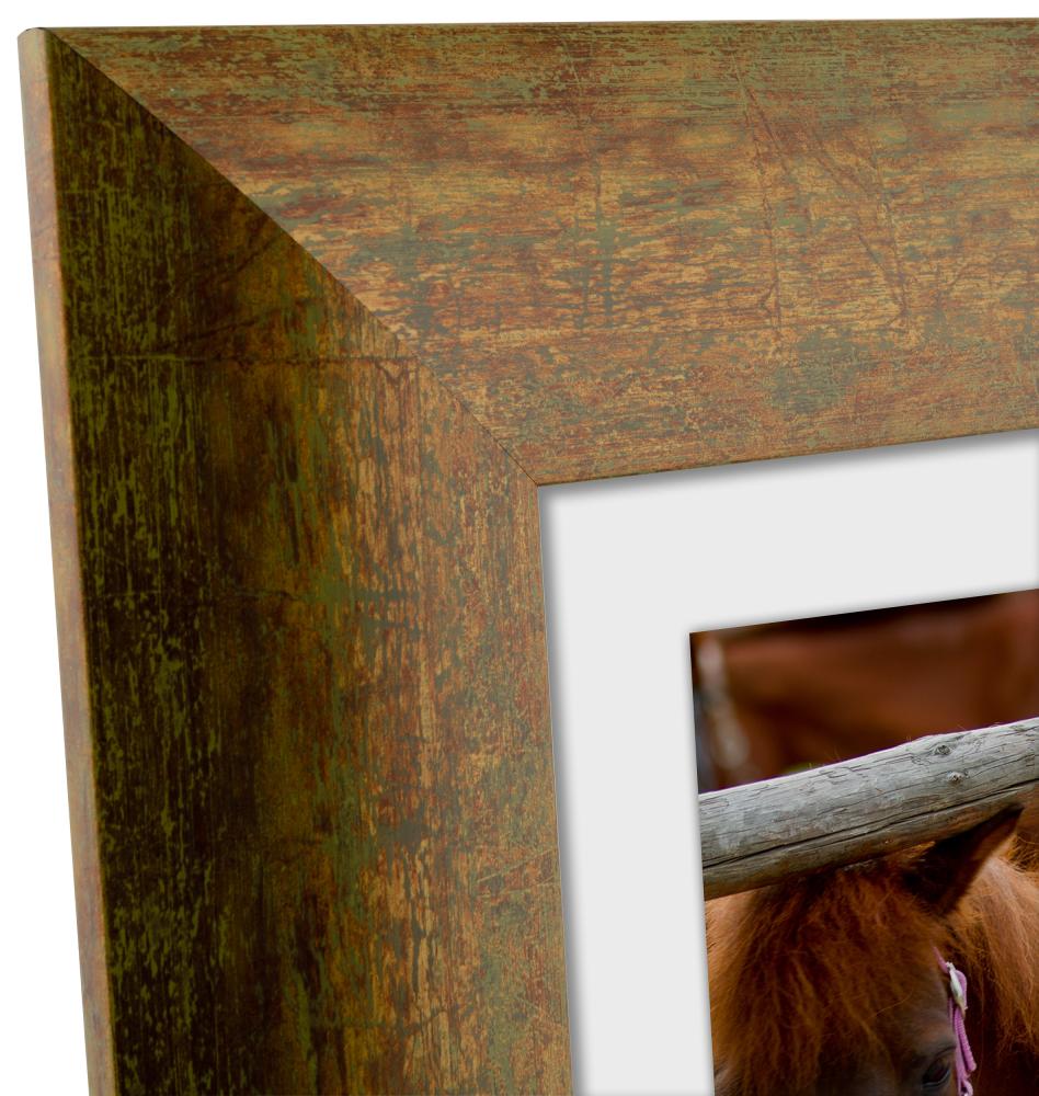 Cornice Tibro Verde - Dimensioni personalizzabili