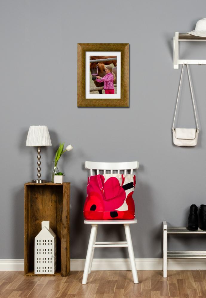 Cornice Tibro Verde - Dimensioni personalizzabili