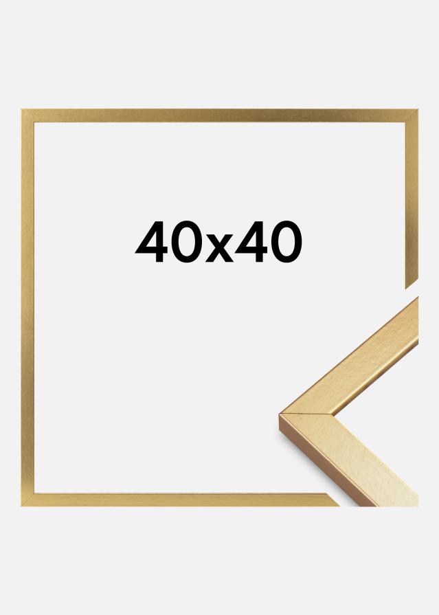 Cornice Minerva Acrilico Oro 40x40 cm