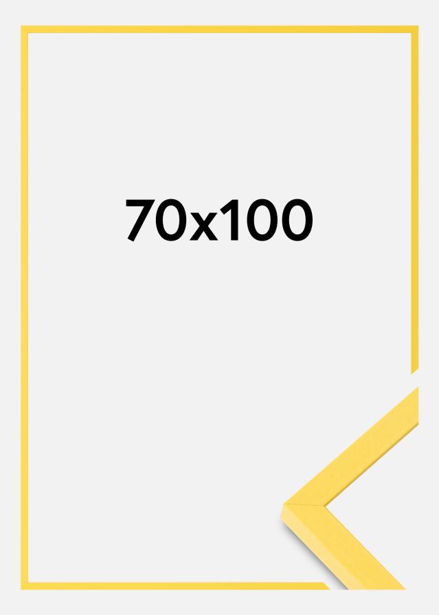 Colorful Vetro acrilico Giallo 70x100 cm