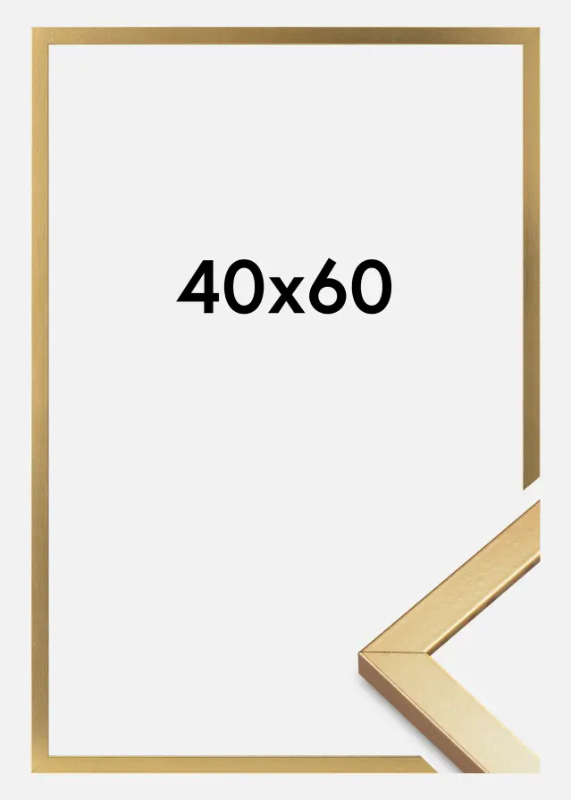 Cornice Minerva Acrilico Oro 40x60 cm