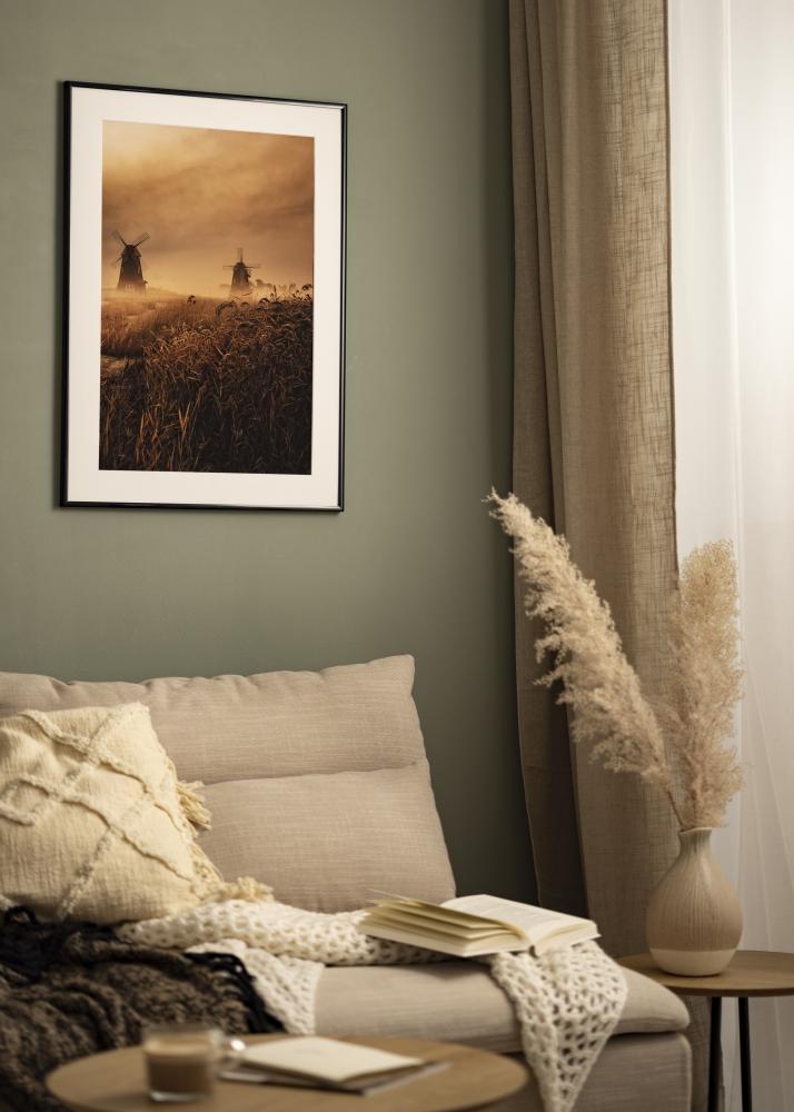 Cornice BGA Modern Style Vetro acrilico Nero 10x15 cm