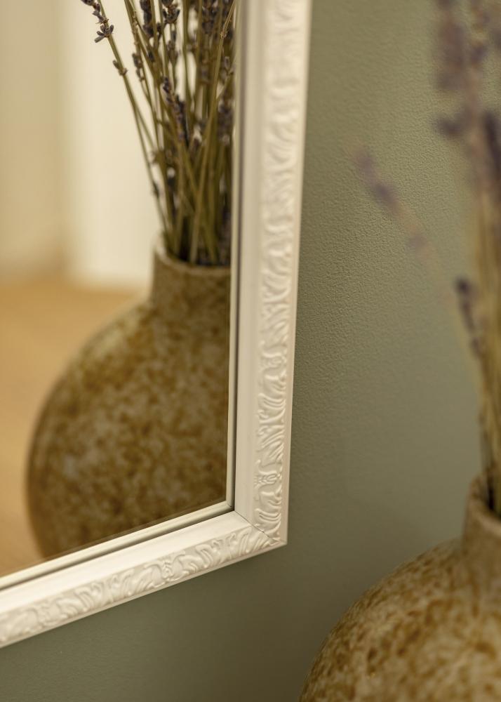 Specchio Nostalgia Bianco 45x105 cm