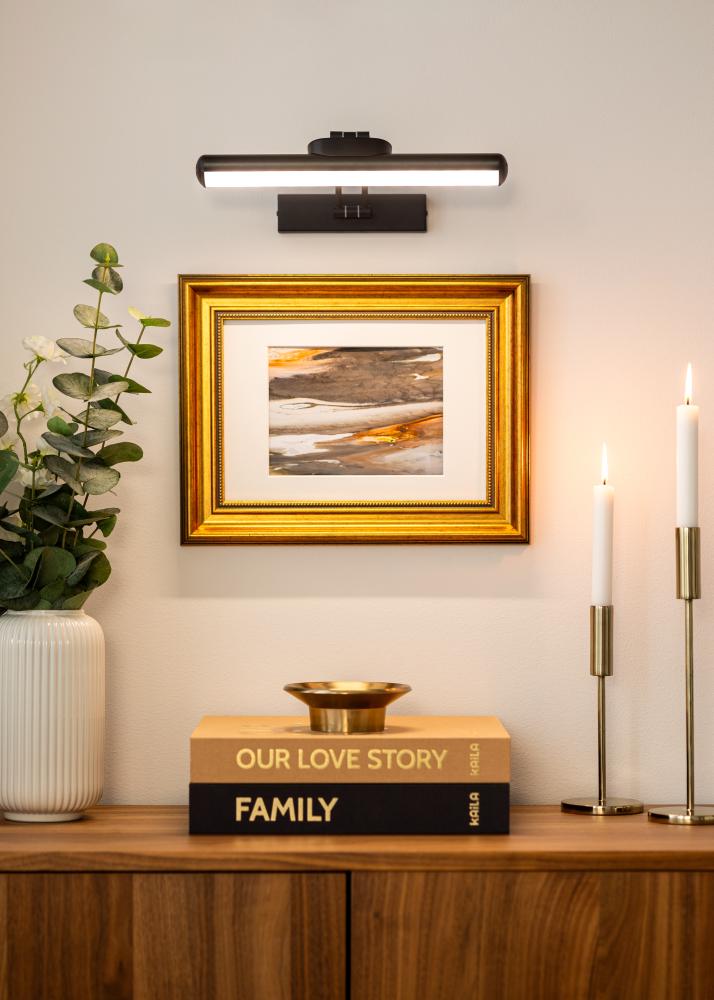 KAILA Gleam Illuminazione per Quadri 32 cm - Nero