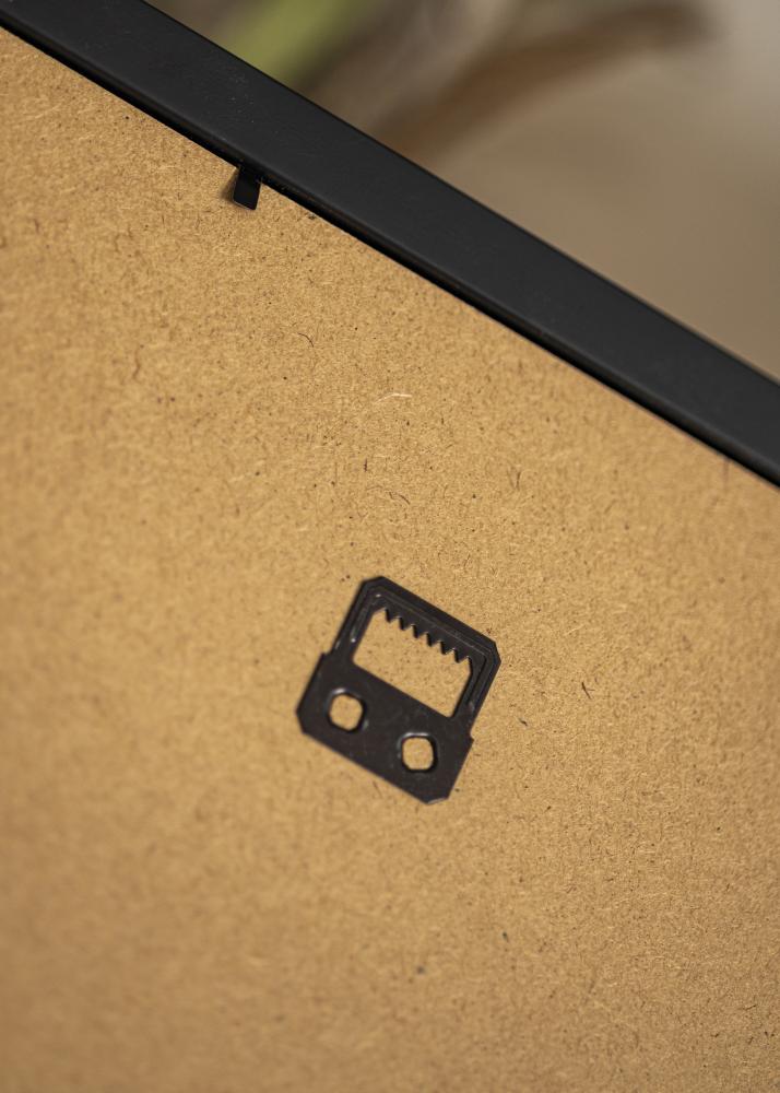 Cornice Gala Argento 70x100 cm - Passe-partout Bianco 59,4x84 cm (A1)