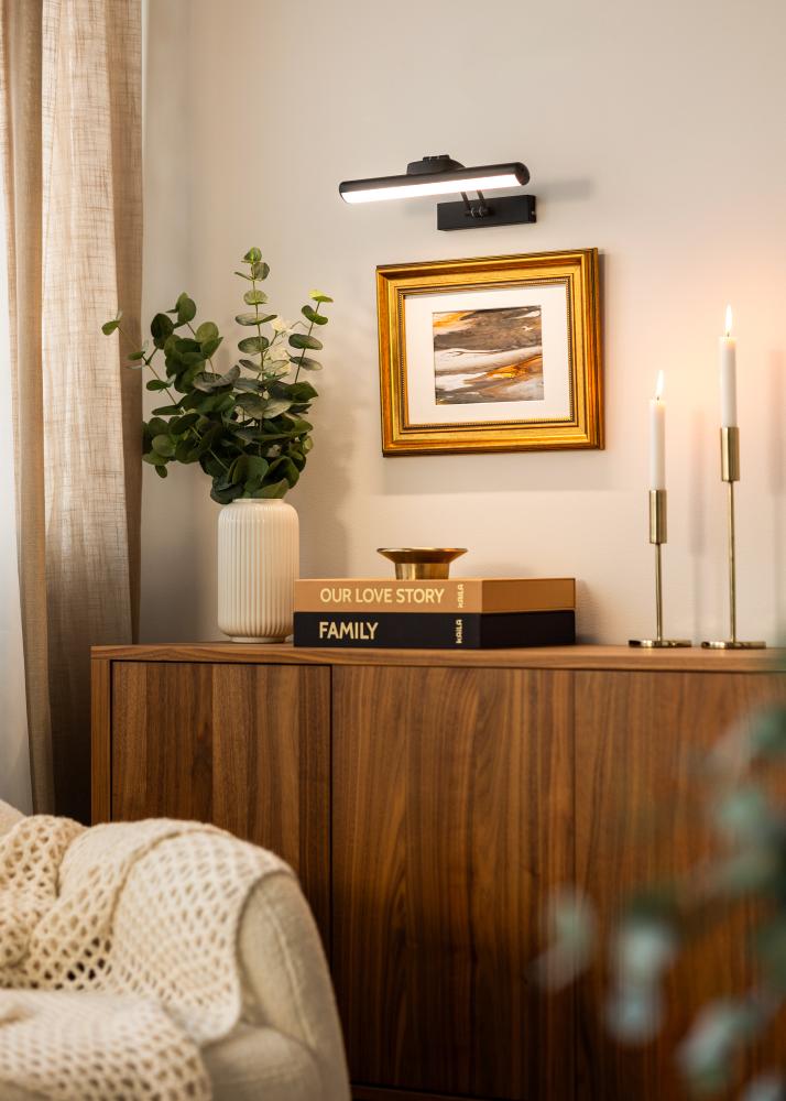 KAILA Gleam Illuminazione per Quadri 32 cm - Nero