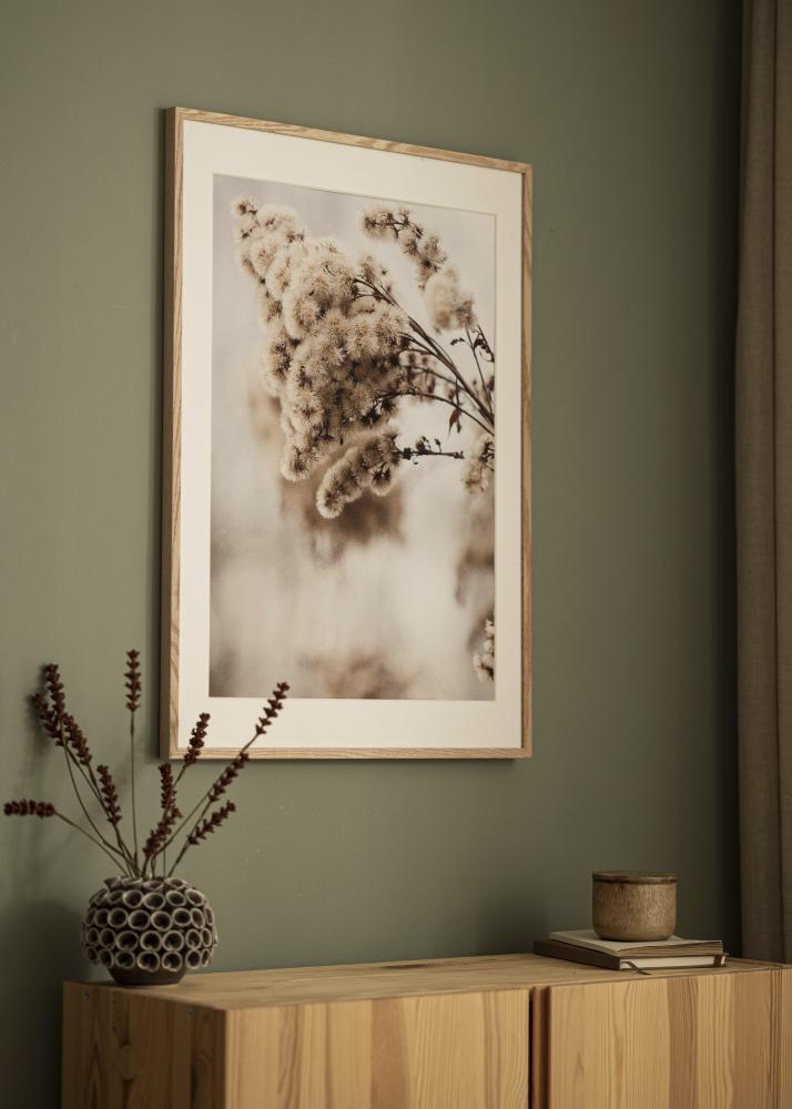 Cornice E-Line Vetro acrilico Rovere 50x50 cm