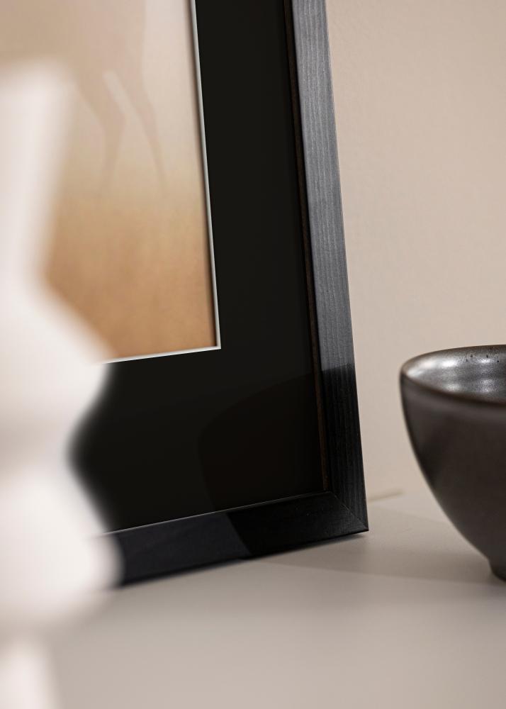 Cornice Stilren Vetro acrilico Nero 30x40 cm - Passe-partout Nero 21x29,7 cm