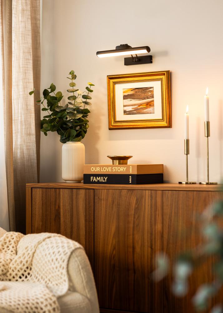 KAILA Gleam Illuminazione per Quadri 32 cm - Nero