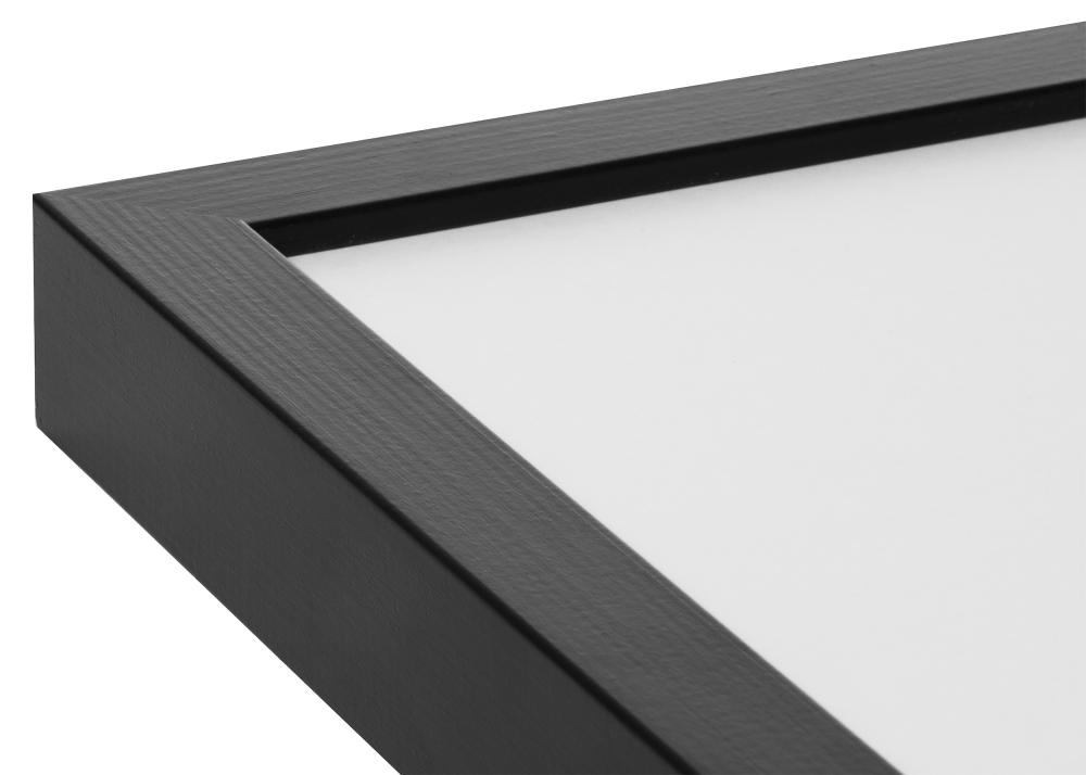 Specchio Amanda Scatola Nero - Misure personalizzate