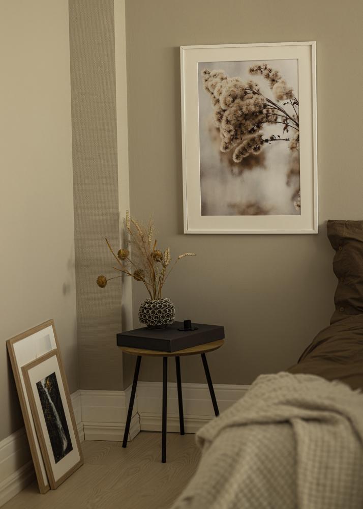 Cornice E-Line Vetro acrilico Bianco 50x50 cm