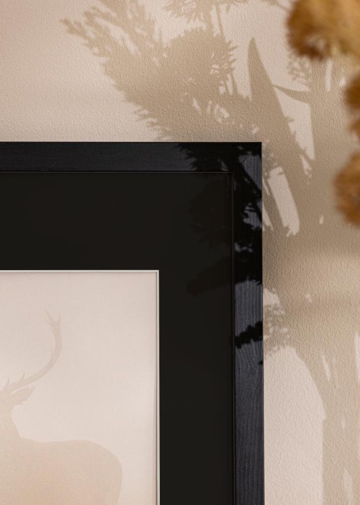 Cornice Stilren Vetro acrilico Nero 30x40 cm - Passe-partout Nero 21x29,7 cm