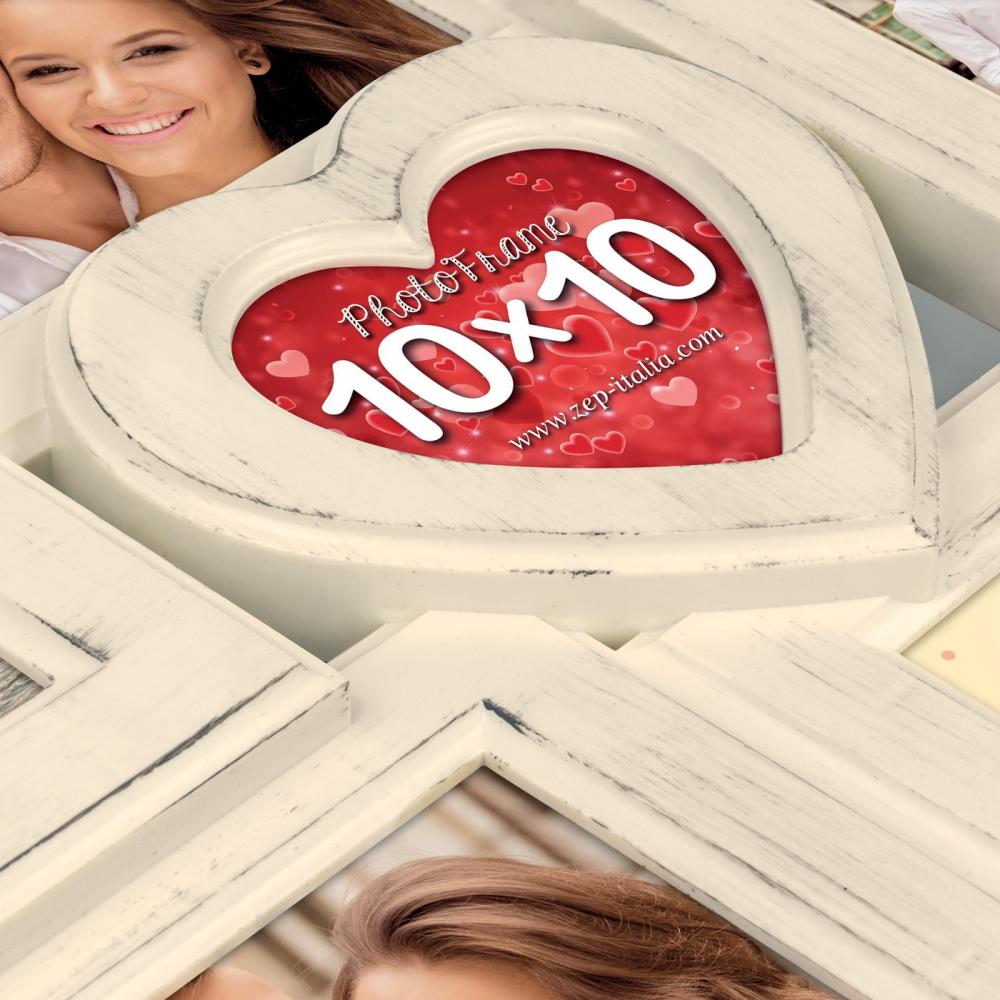 Mostoles Cream Cornici multiple - 6 Immagini