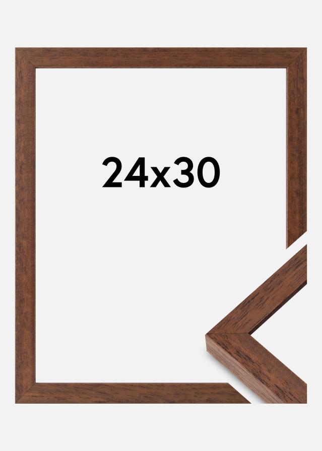 Cornice Hermes Vetro Acrilico Teak 24x30 cm