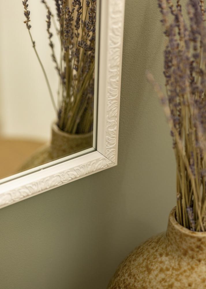 Specchio Nostalgia Bianco 45x125 cm