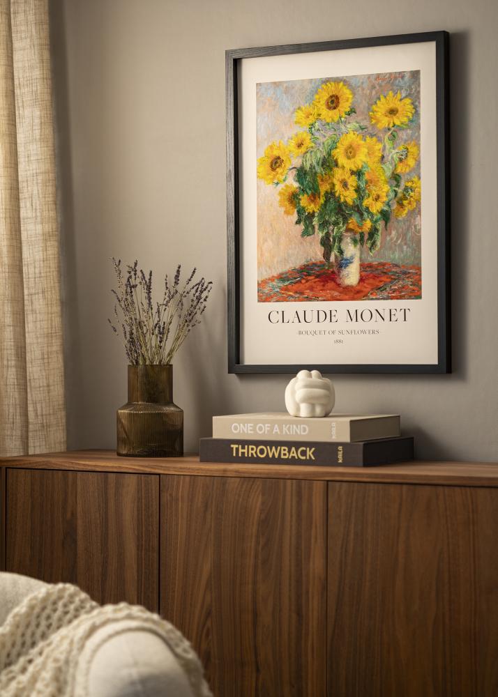 BGA Cornice profonda Vetro acrilico Nero 30x45 cm