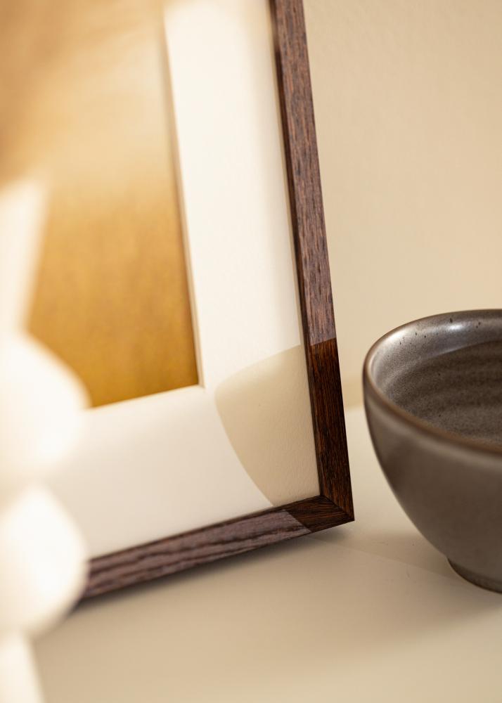 Massive Oak Vetro acrilico Dark Painted 70x100 cm