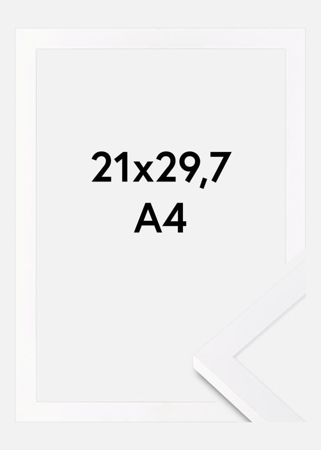Cornice Selection Vetro acrilico Bianco 21x29,7 cm (A4)