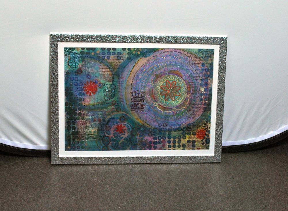 Cornice Glamour Argento - Dimensioni personalizzabili