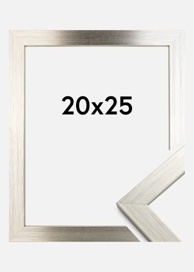 Cornice Silver Wood 20x25 cm