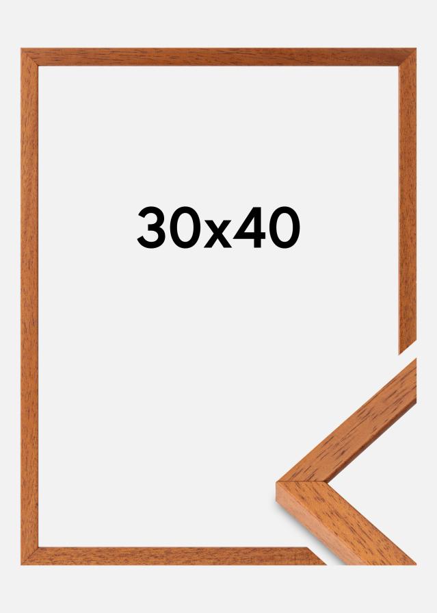 Cornice Ares Vetro Acrilico Ciliegia 30x40 cm