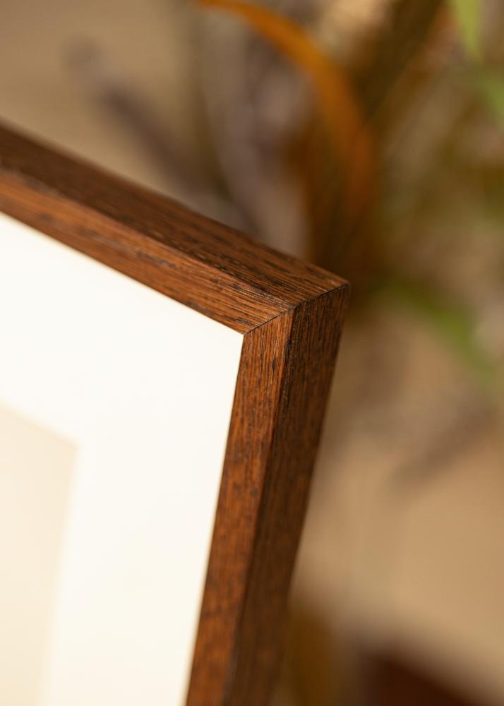 Massive Oak Vetro acrilico Dark Painted 70x100 cm