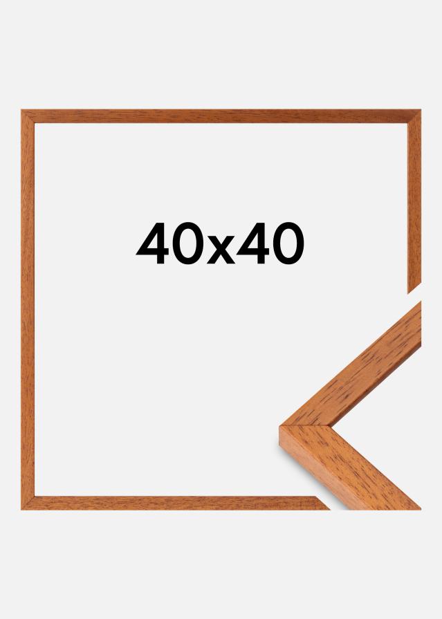 Cornice Ares Vetro Acrilico Ciliegia 40x40 cm