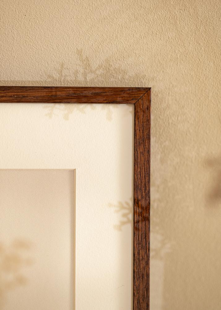 Massive Oak Vetro acrilico Dark Painted 70x100 cm