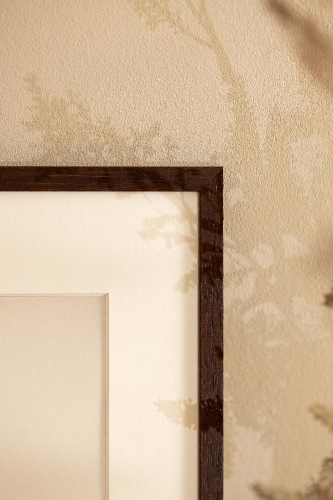 Cornice Edsbyn Vetro acrilico Noce 32x42 cm