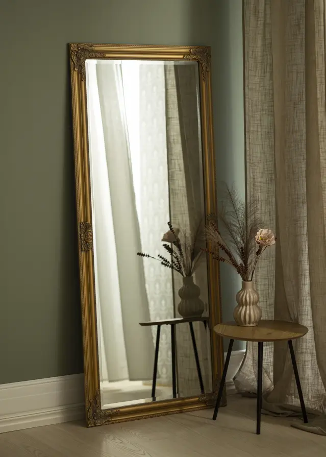 Specchio Bologna Oro 70x160 cm